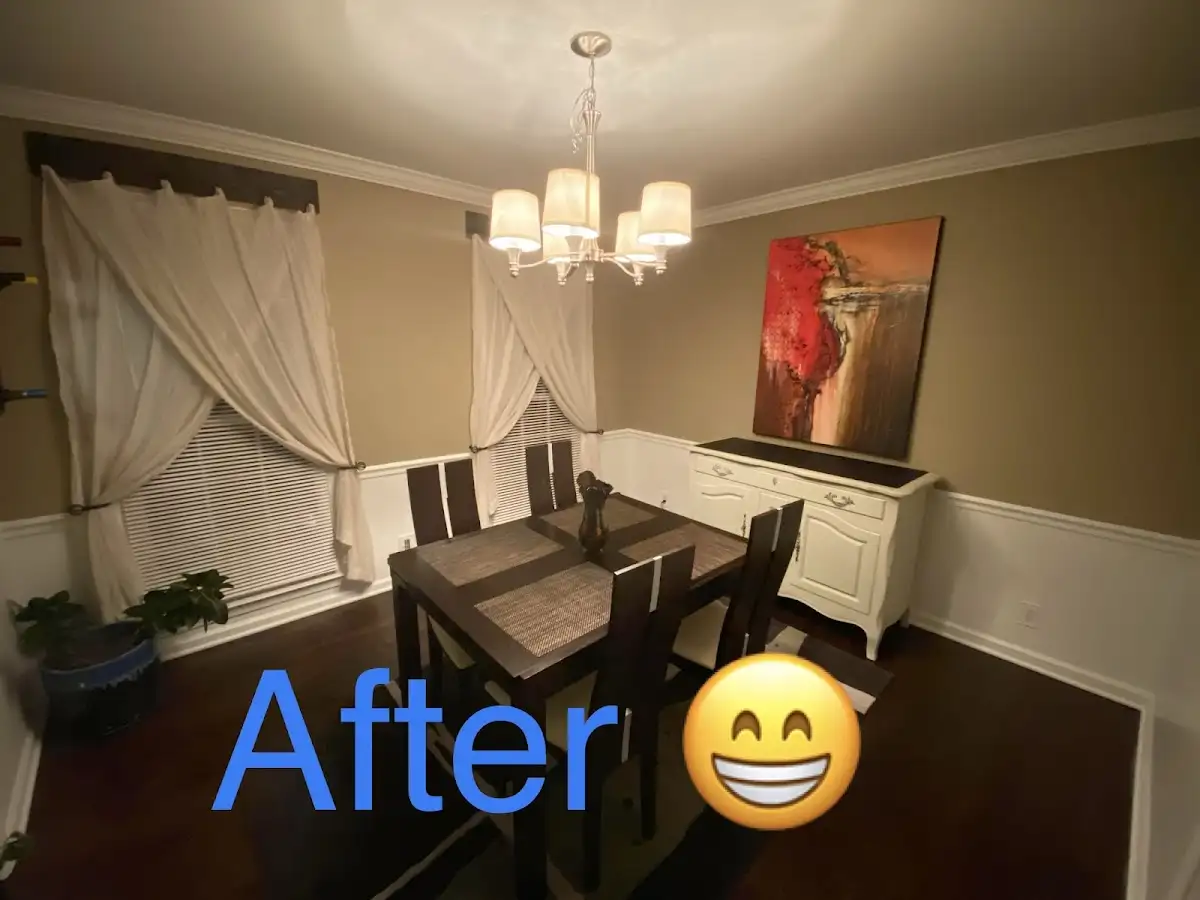 Professional dining room restoration after water damage in Waldorf
